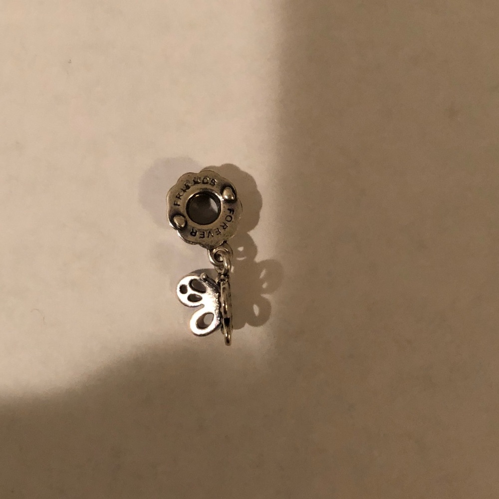 Pandora friends forever butterfly charm